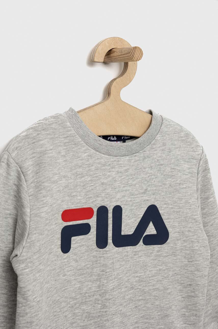 Fila bluza copii culoarea gri melanj - Pled.ro