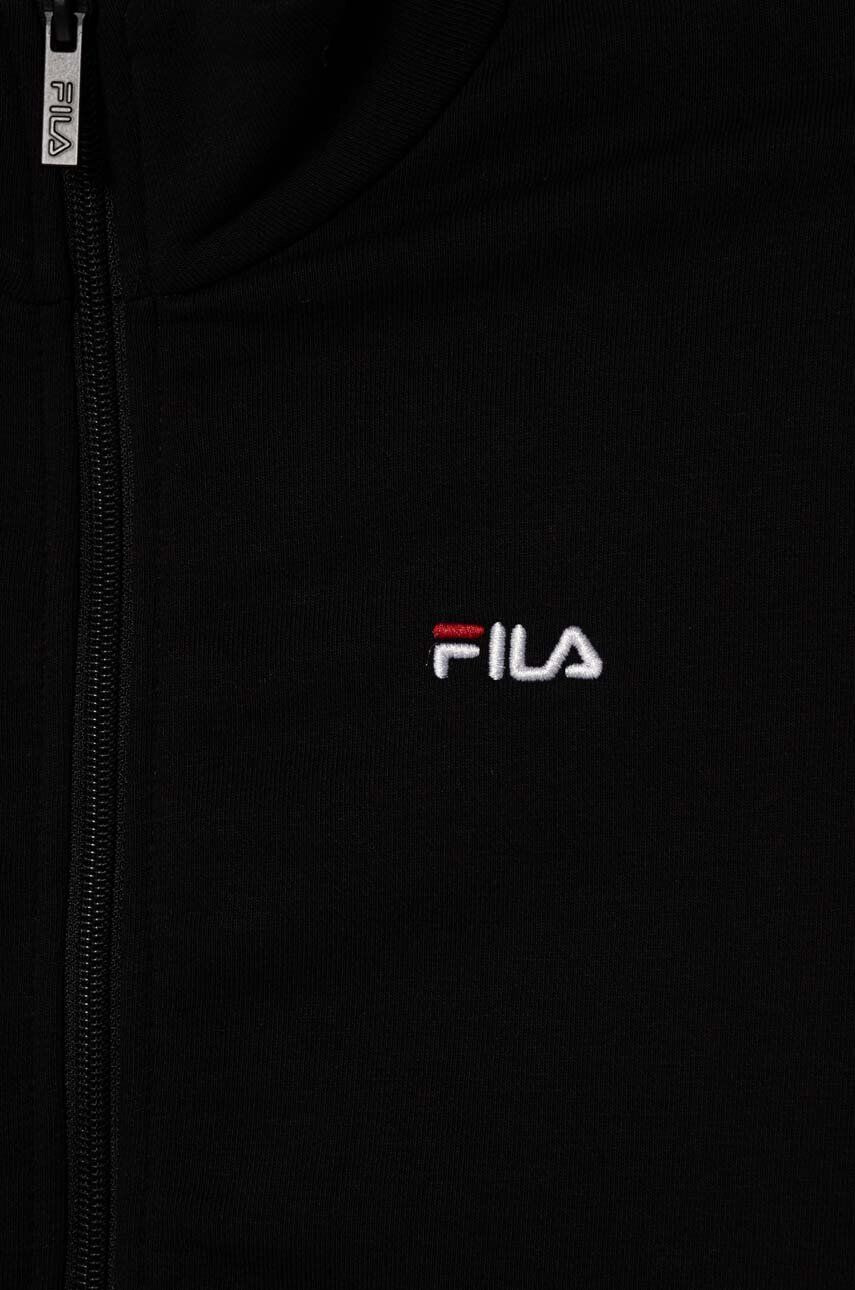 Fila bluza copii BLANKENHAGEN culoarea negru neted - Pled.ro