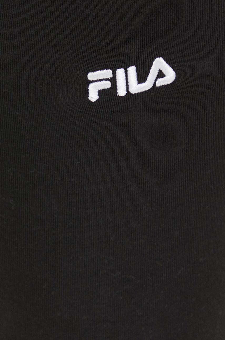 Fila colanti femei culoarea negru cu imprimeu - Pled.ro