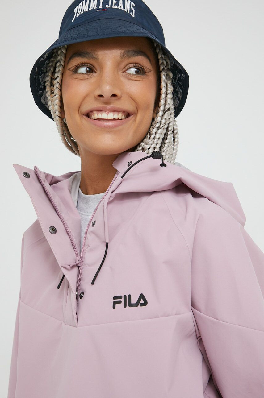 Fila geaca femei culoarea roz - Pled.ro