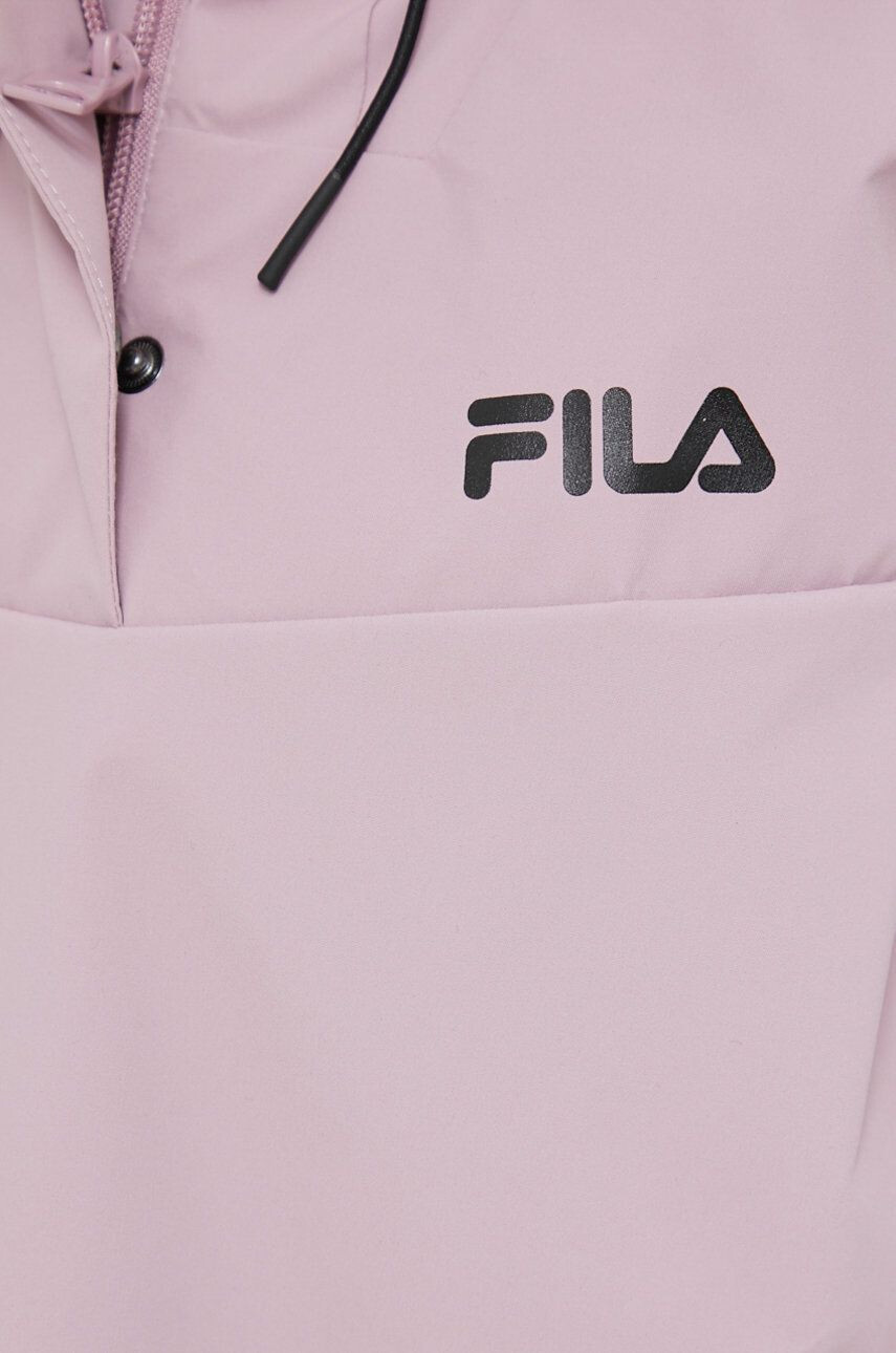 Fila geaca femei culoarea roz - Pled.ro