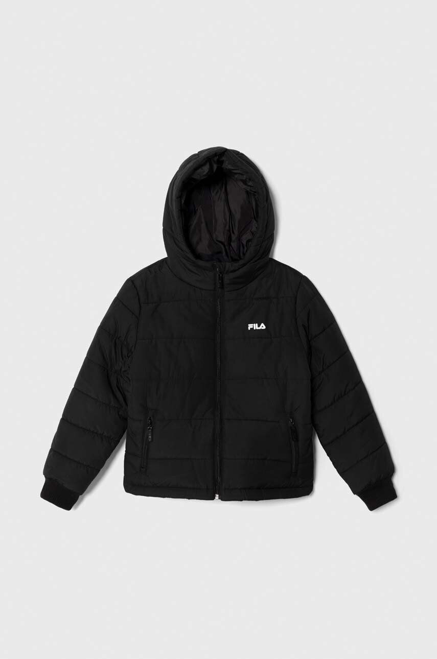 Fila geaca copii BERGKIRCHEN puff jacket culoarea negru - Pled.ro