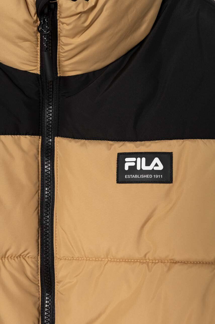 Fila geaca copii THALWENDEN blocked puff jacket culoarea bej - Pled.ro