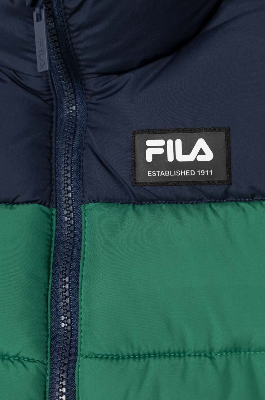 Fila geaca copii THELKOW blocked padded jacket culoarea verde - Pled.ro