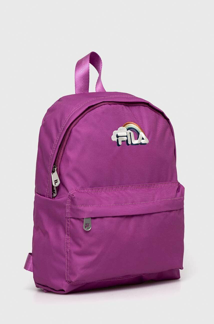 Fila ghiozdan copii culoarea violet mic cu imprimeu - Pled.ro