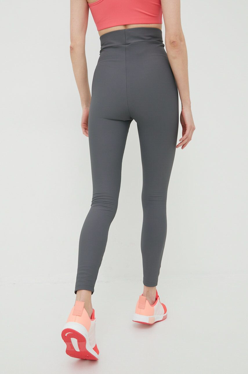 Fila leggins de antrenament Cervia femei culoarea gri neted - Pled.ro