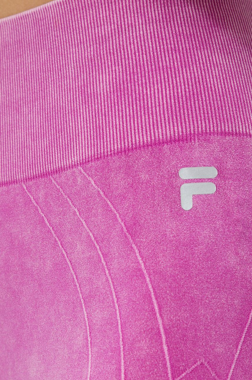 Fila leggins de antrenament Radom femei culoarea violet neted - Pled.ro