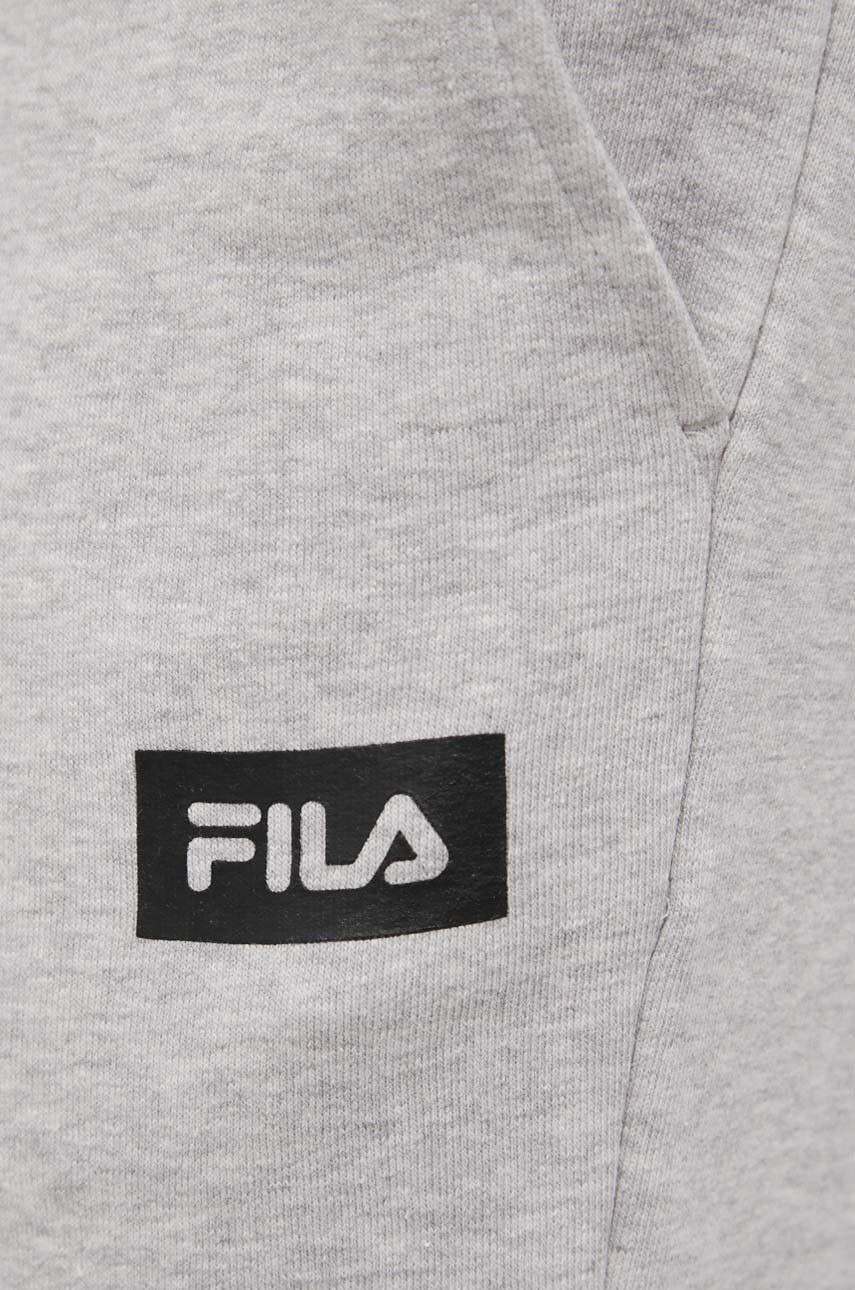 Fila pantaloni barbati culoarea gri cu imprimeu - Pled.ro