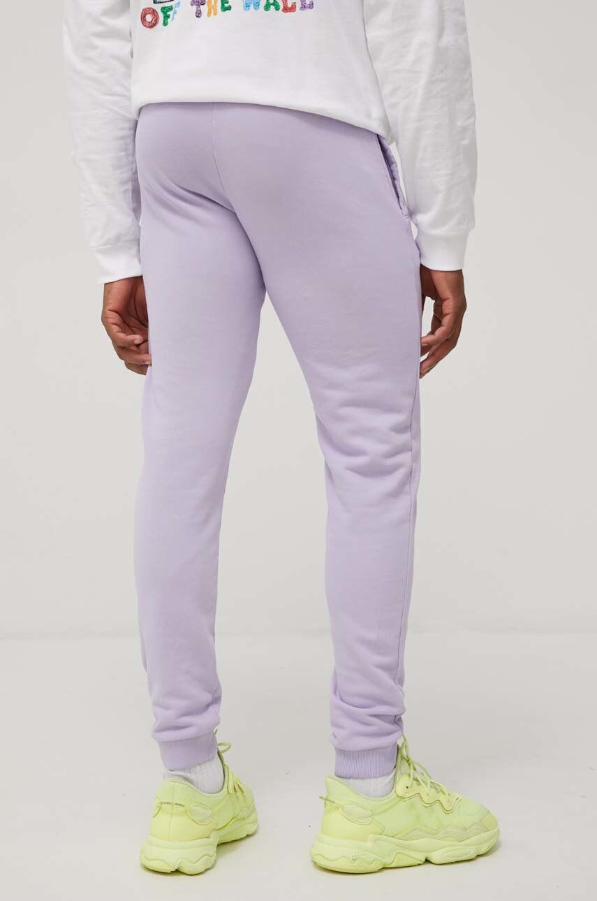 Fila pantaloni culoarea violet cu imprimeu - Pled.ro