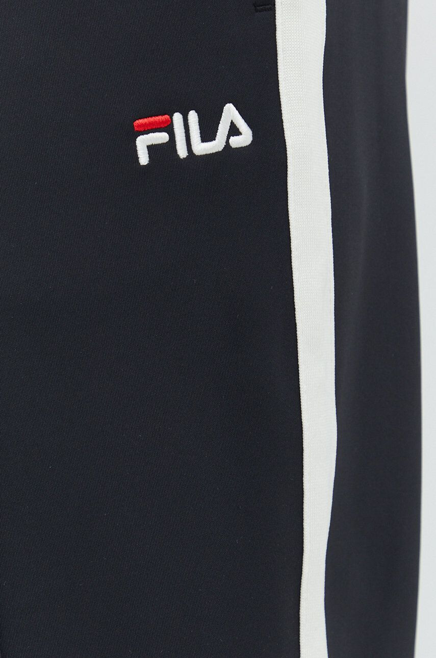 Fila pantaloni de trening barbati culoarea negru cu imprimeu - Pled.ro