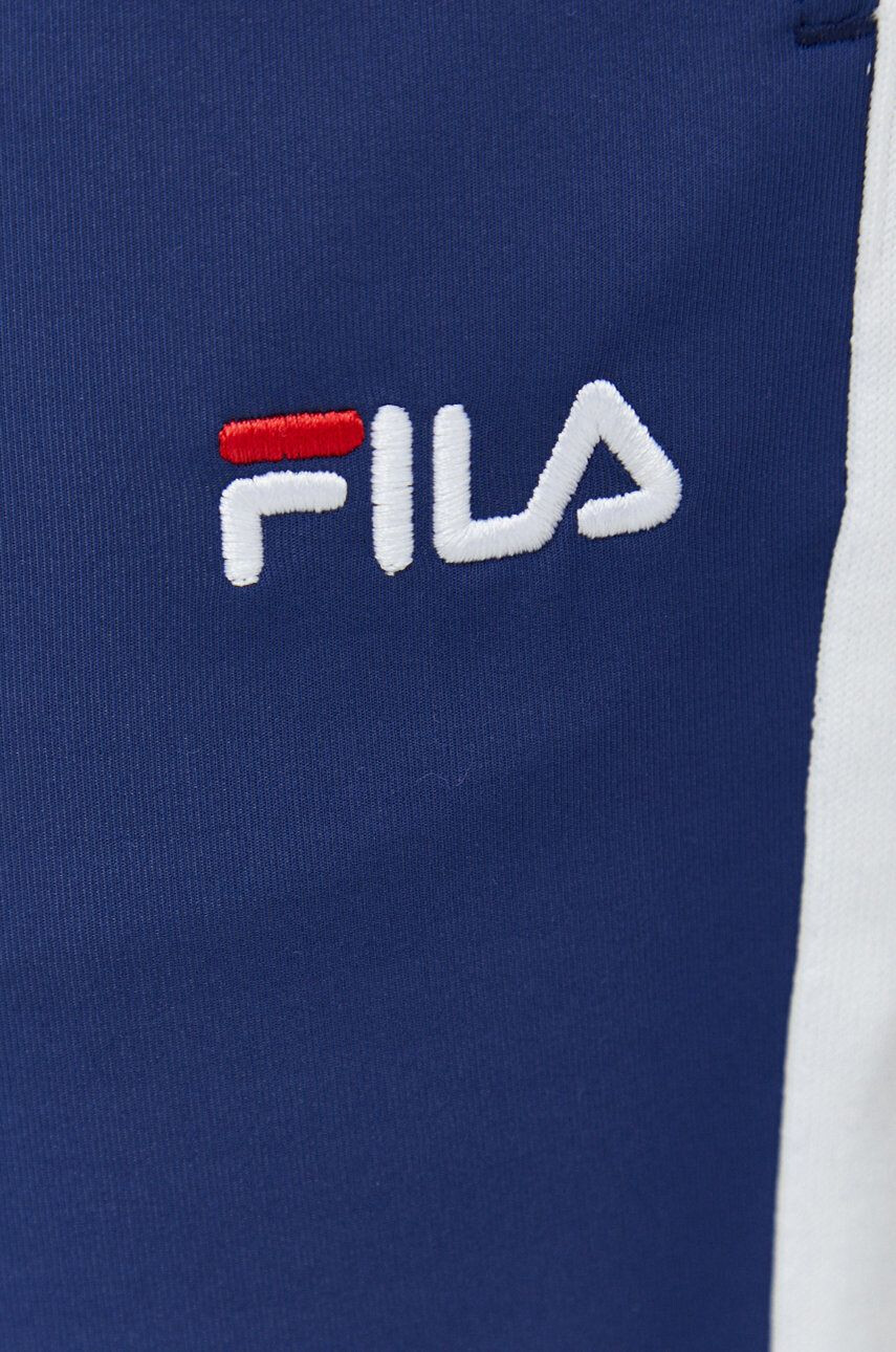 Fila pantaloni de trening barbati culoarea albastru marin cu imprimeu - Pled.ro