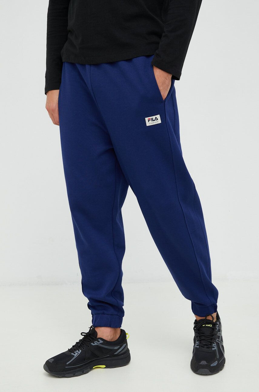 Fila pantaloni de trening culoarea bej modelator - Pled.ro