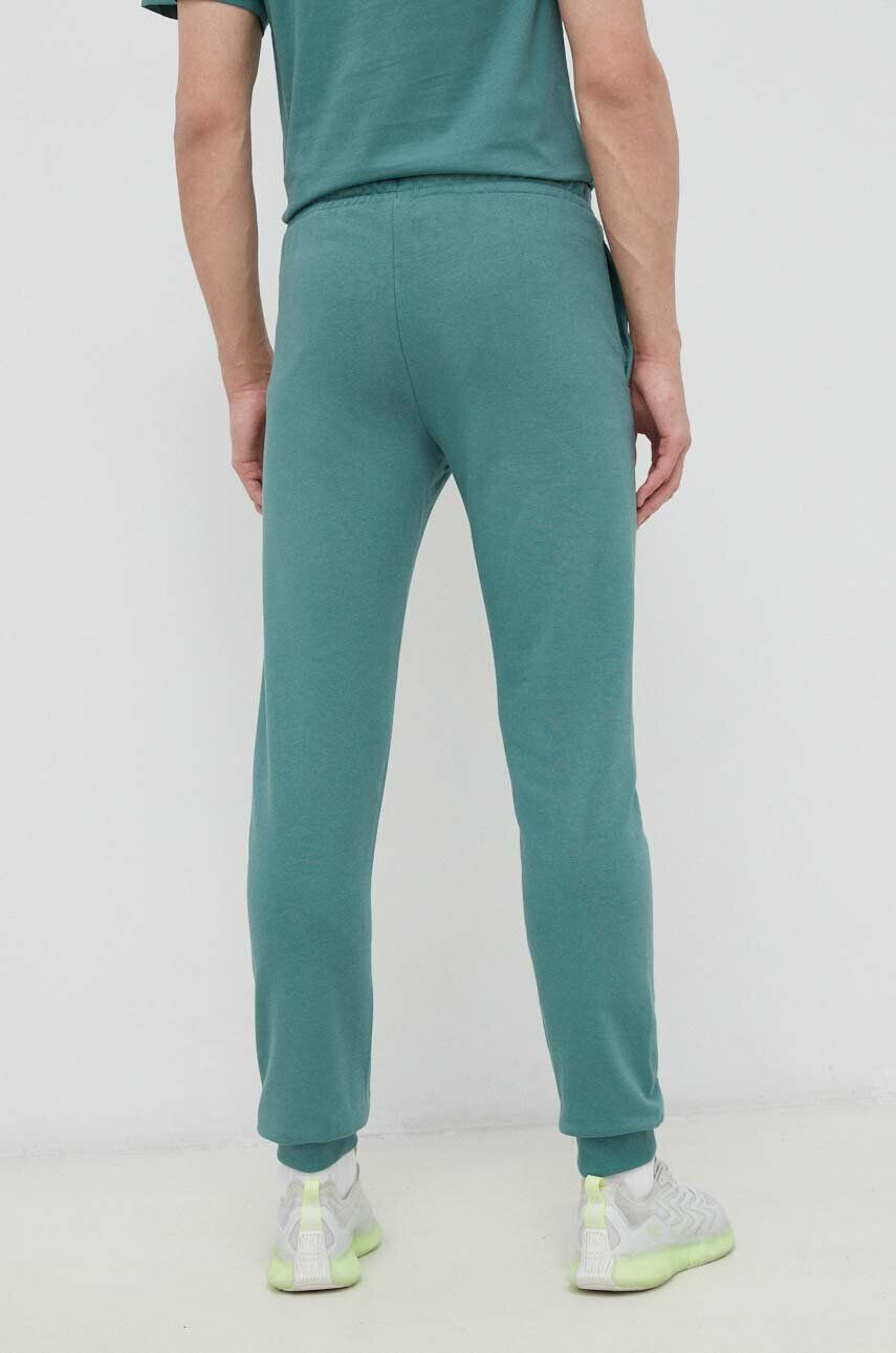 Fila pantaloni de trening culoarea verde neted - Pled.ro