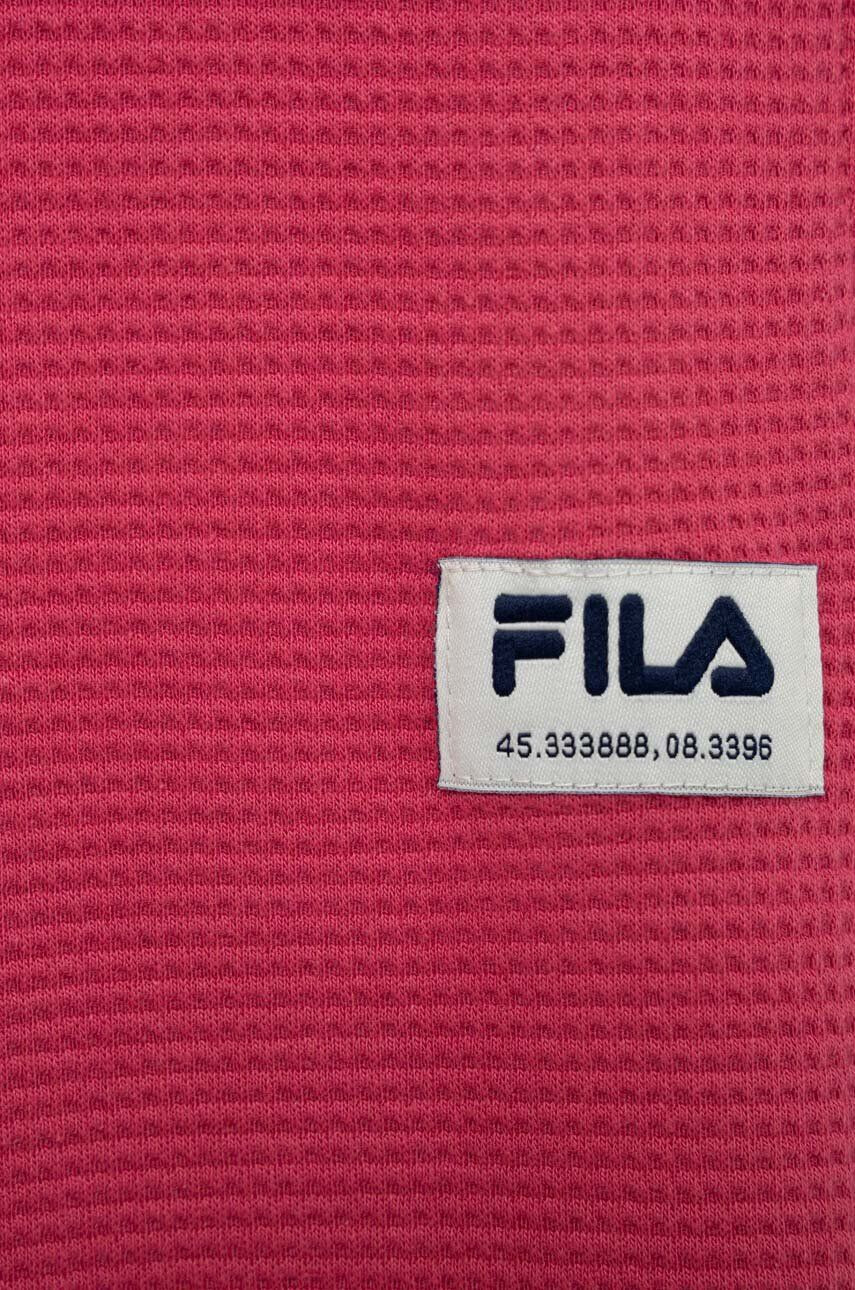 Fila pantaloni de trening pentru copii culoarea roz neted - Pled.ro