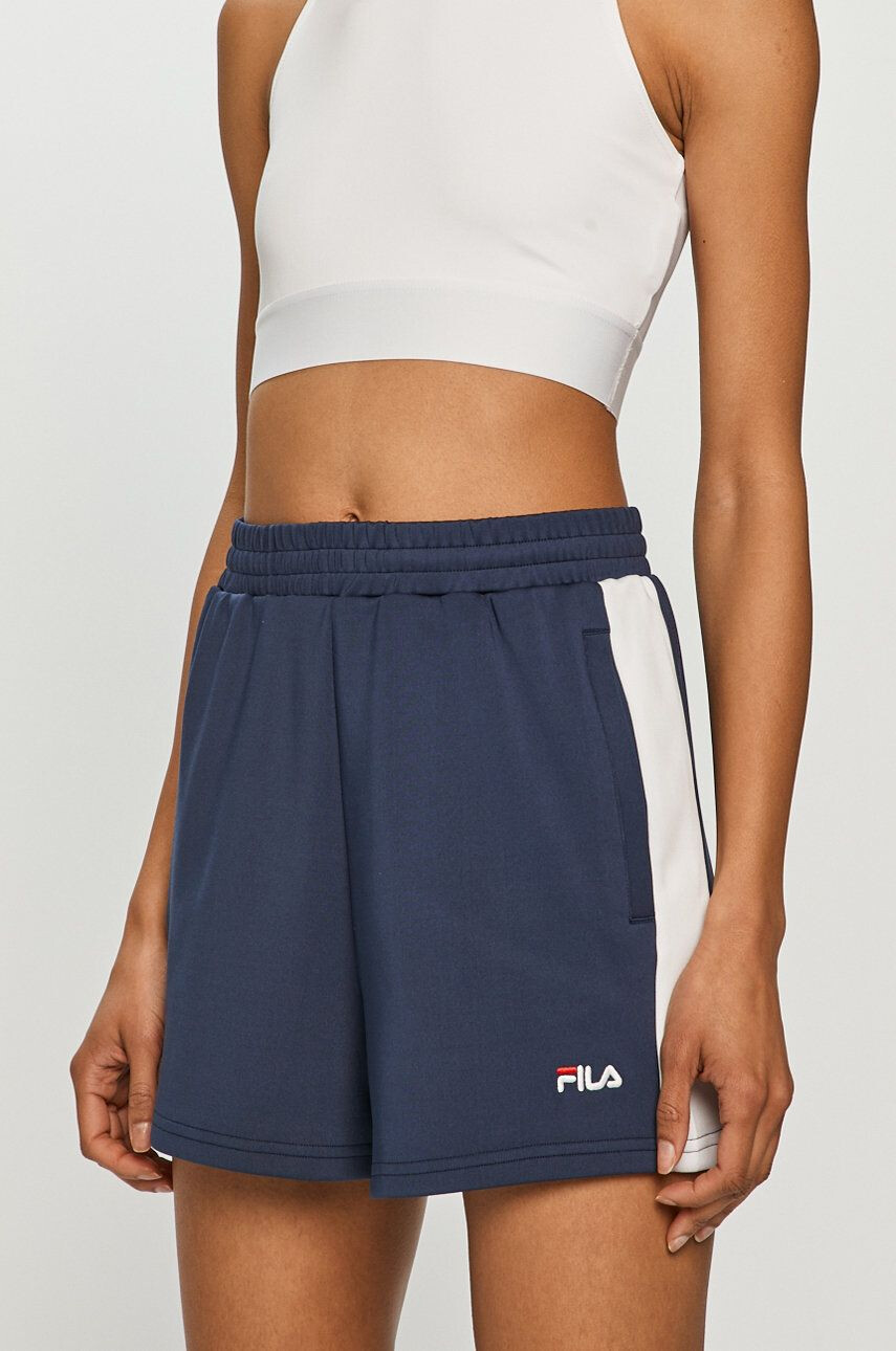 Fila Pantaloni scurți femei culoarea albastru marin - Pled.ro