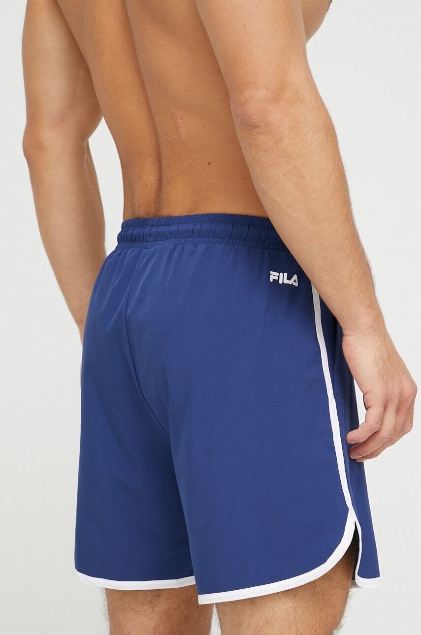 Fila pantaloni scurti de baie culoarea albastru marin - Pled.ro