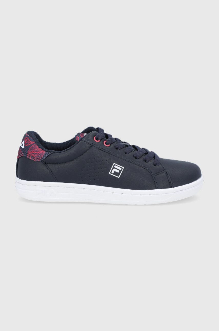 Fila Pantofi culoarea albastru marin cu toc plat - Pled.ro