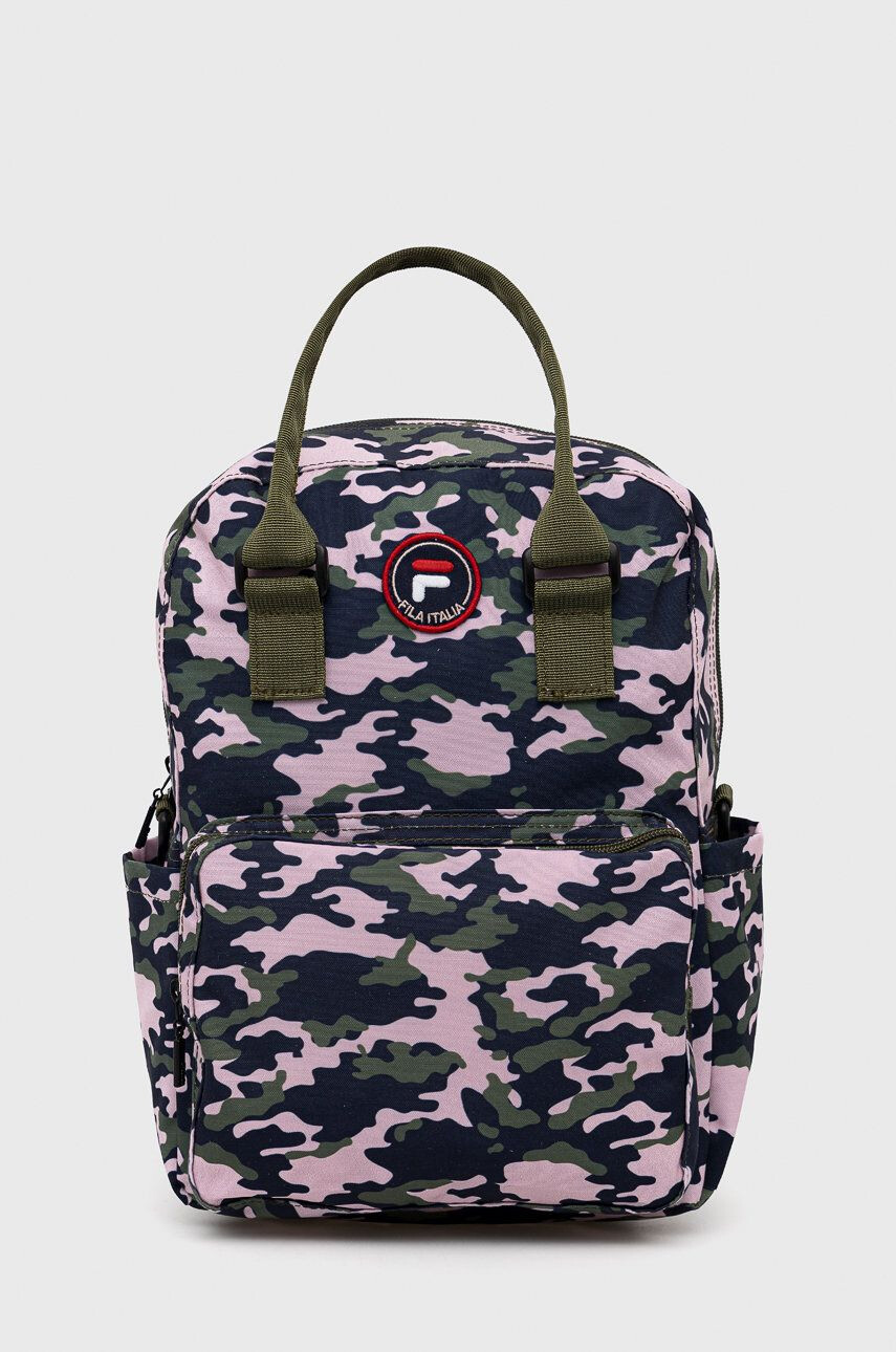 Fila rucsac femei culoarea roz mare neted - Pled.ro