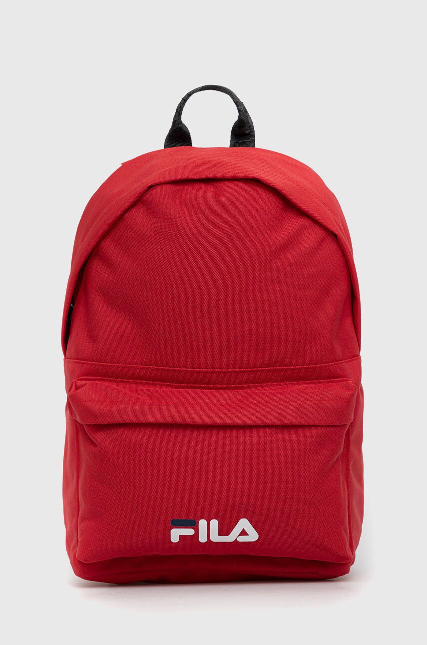 Fila rucsac culoarea rosu mare neted - Pled.ro