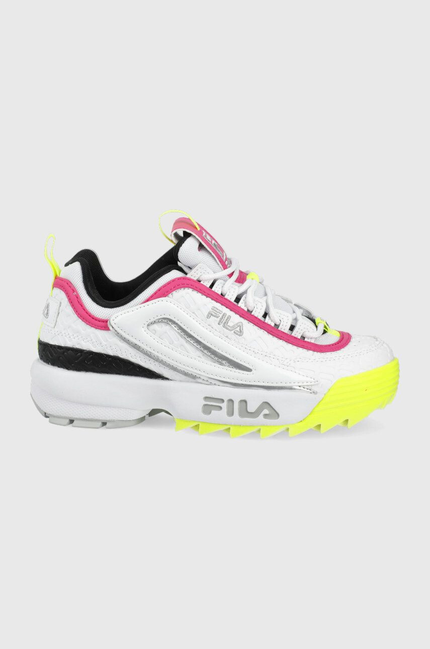 Fila sneakers Disruptor culoarea alb - Pled.ro