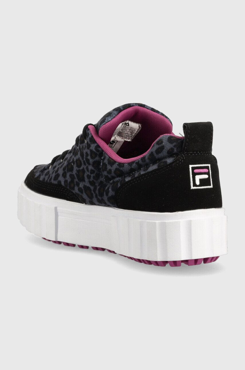 Fila sneakers pentru copii Sandblast culoarea albastru marin - Pled.ro