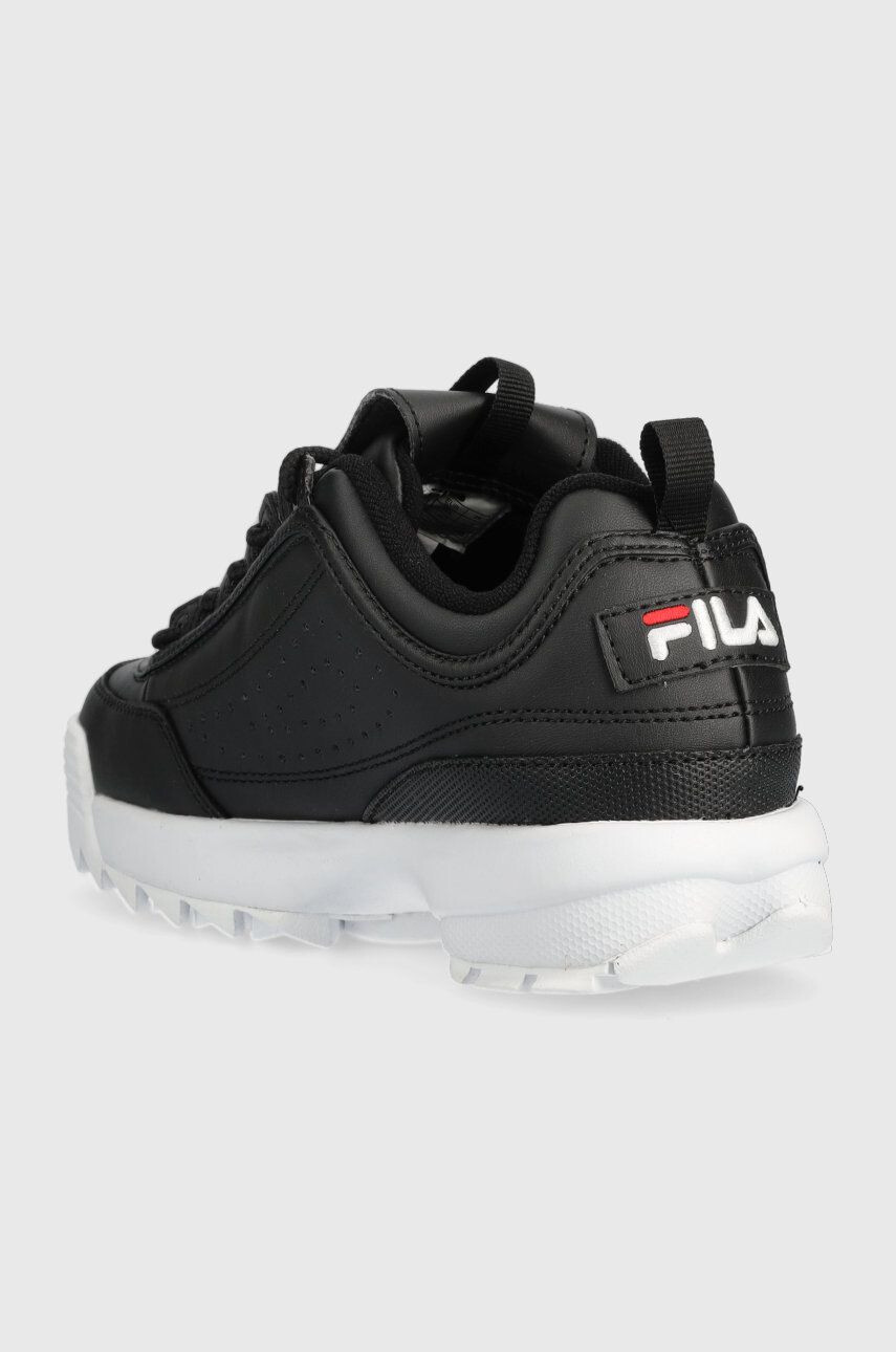 Fila sneakers pentru copii culoarea negru - Pled.ro