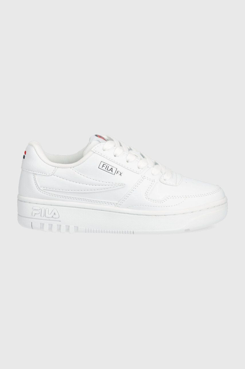 Fila sneakers pentru copii culoarea alb - Pled.ro