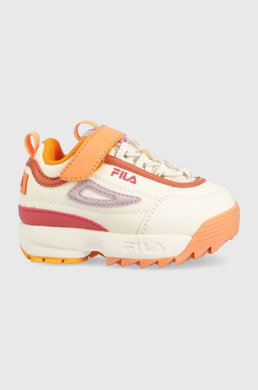 Fila sneakers pentru copii Disruptor culoarea portocaliu - Pled.ro