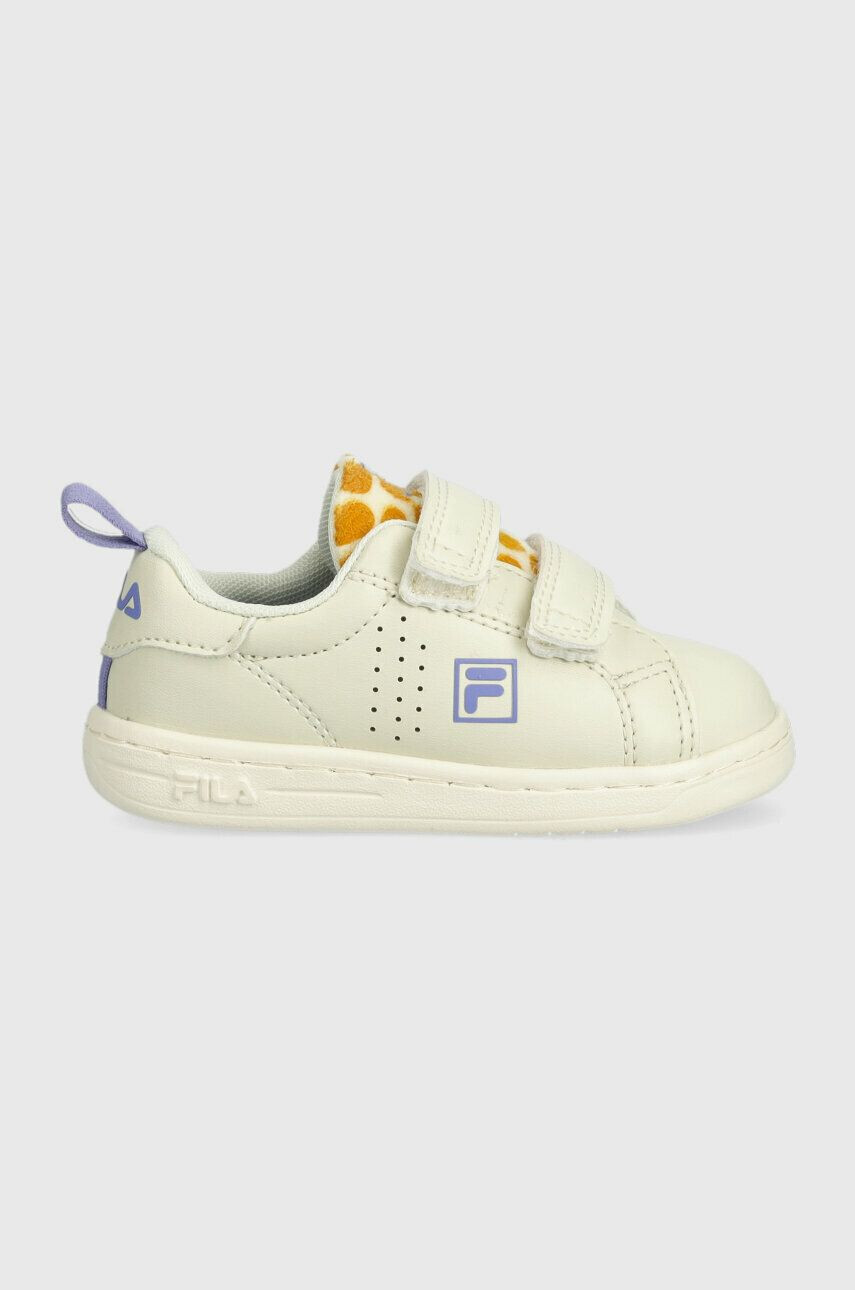 Fila sneakers pentru copii FFK0114 CROSSCOURT 2 NT A velcro culoarea bej China - Pled.ro