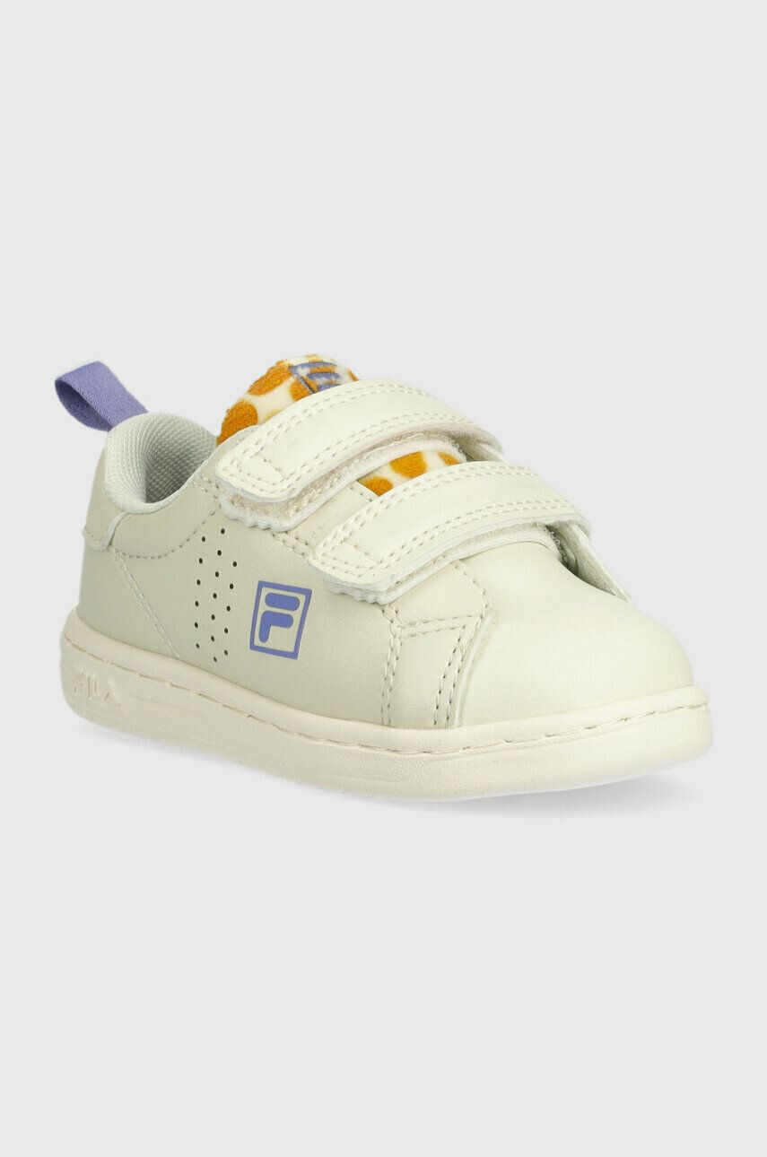 Fila sneakers pentru copii FFK0114 CROSSCOURT 2 NT A velcro culoarea bej China - Pled.ro