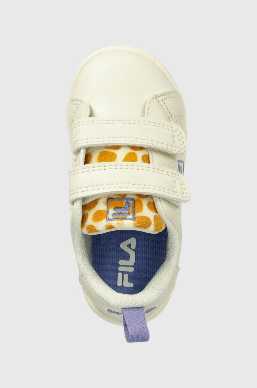 Fila sneakers pentru copii FFK0114 CROSSCOURT 2 NT A velcro culoarea bej China - Pled.ro