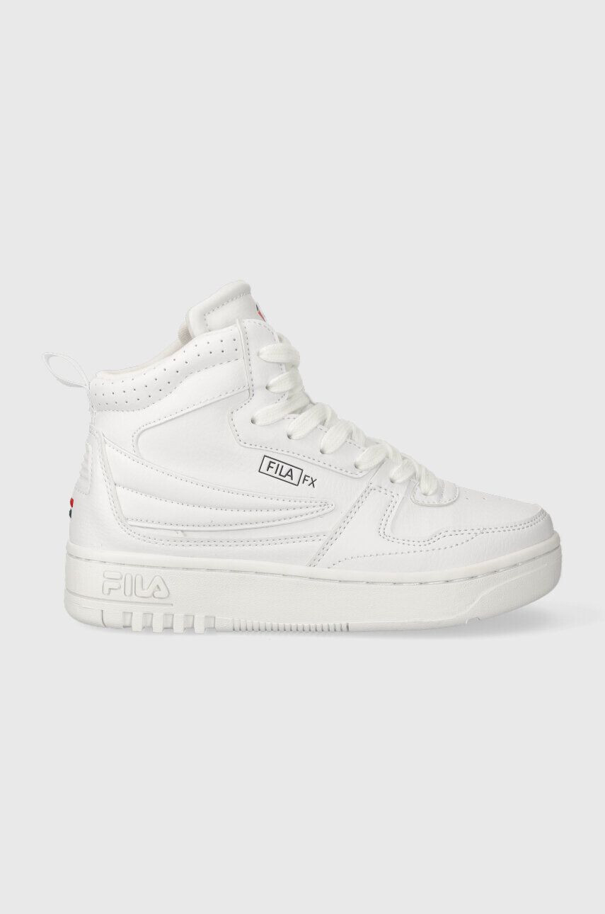 Fila sneakers pentru copii FXVENTUNO mid culoarea alb - Pled.ro