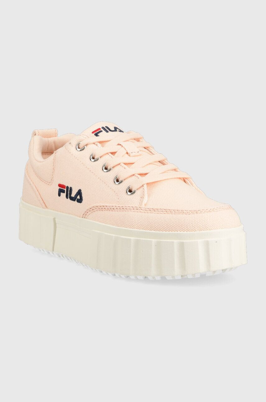 Fila tenisi Sandblast femei culoarea portocaliu - Pled.ro