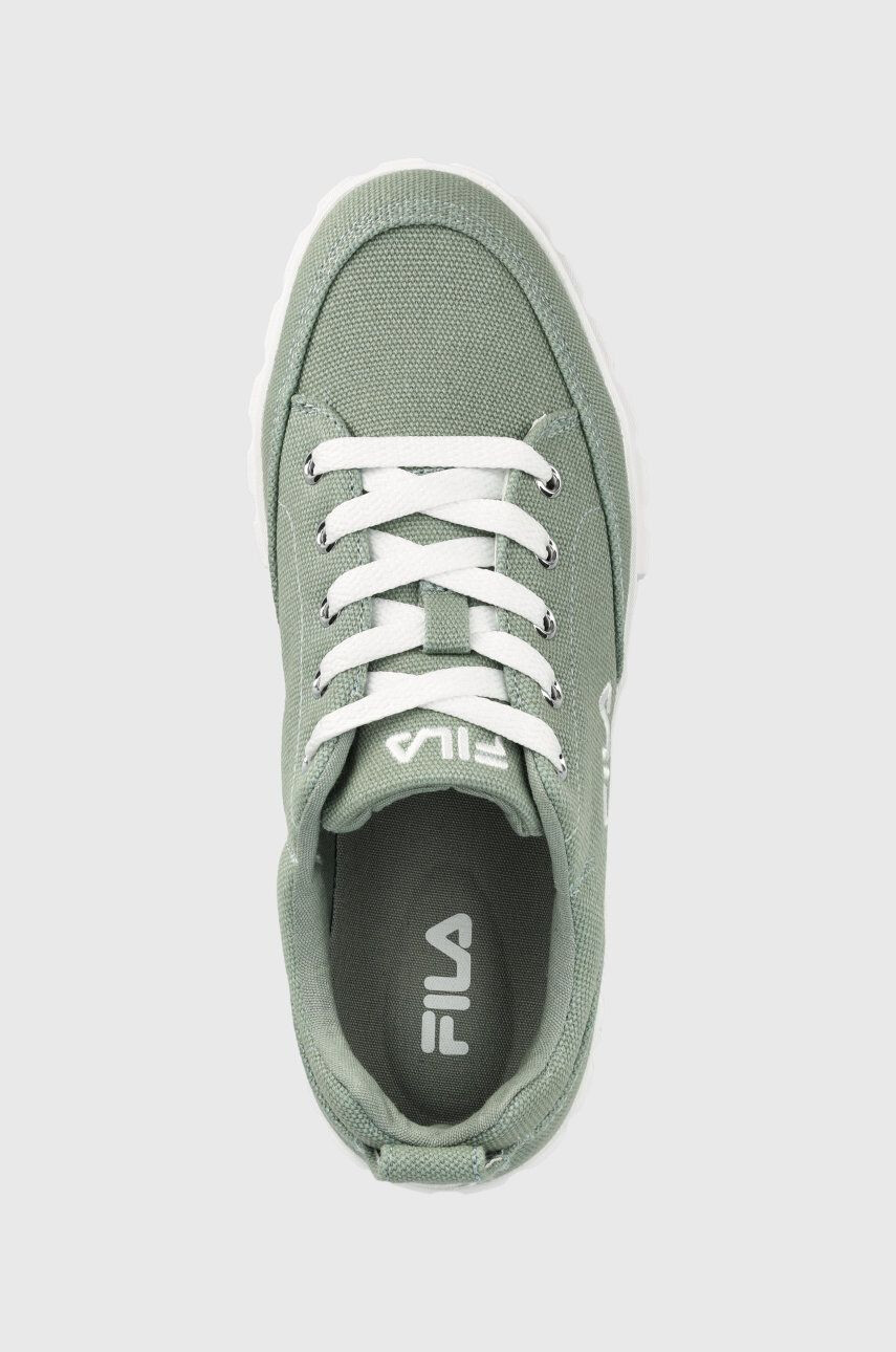 Fila tenisi Sandblast femei culoarea verde - Pled.ro