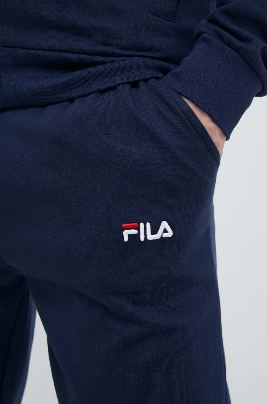 Fila trening din bumbac culoarea albastru marin - Pled.ro