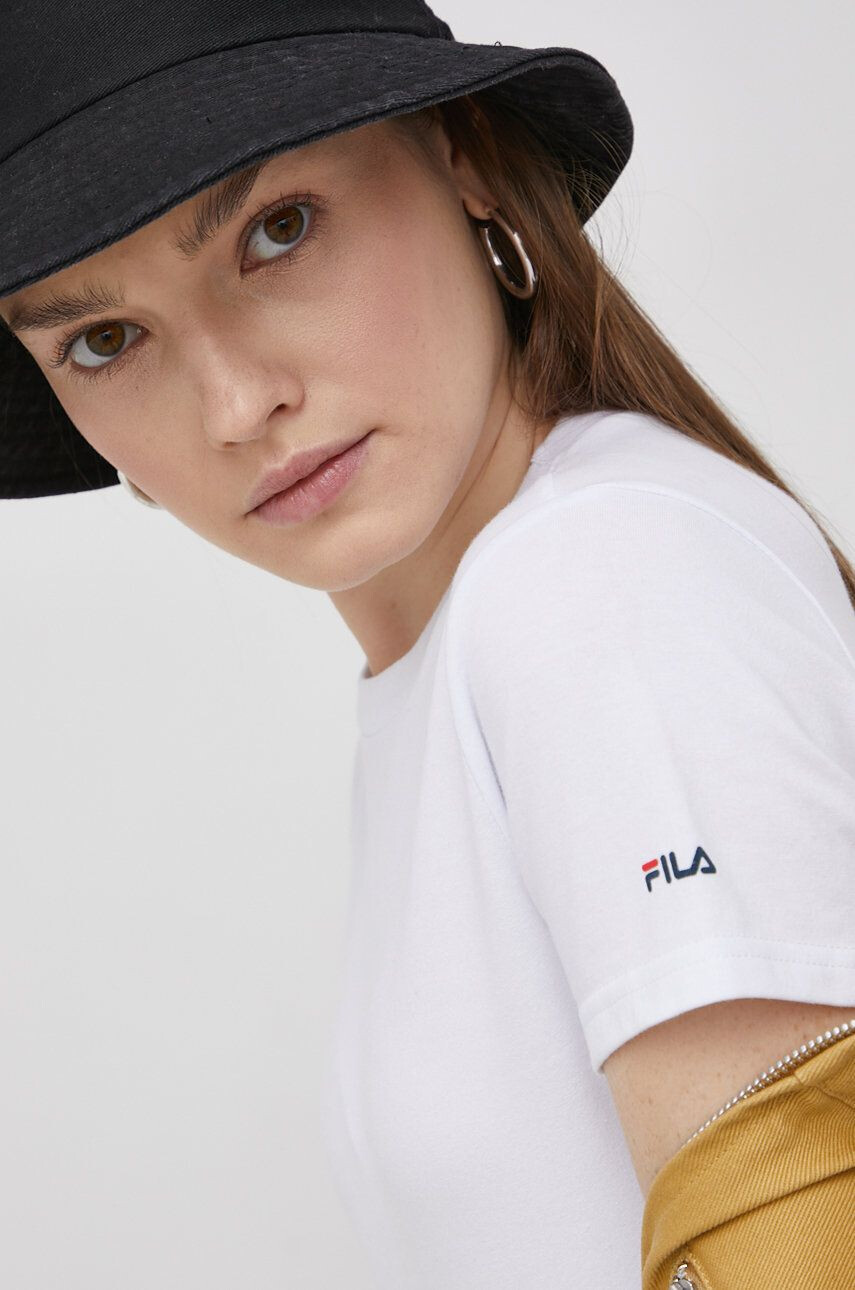 Fila tricou femei culoarea alb - Pled.ro