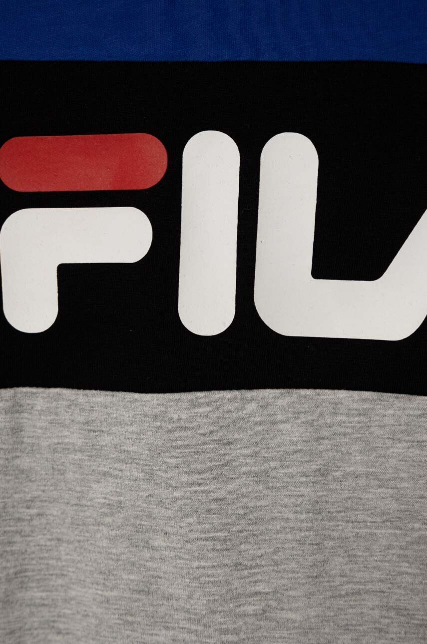 Fila tricou culoarea gri cu imprimeu - Pled.ro