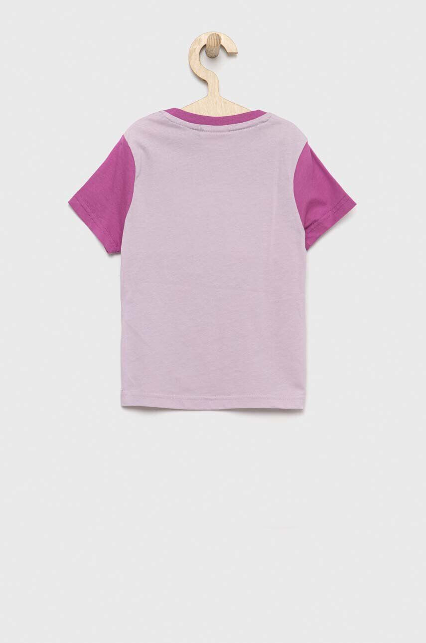 Fila tricou de bumbac pentru copii culoarea violet - Pled.ro