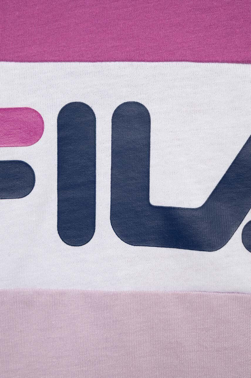 Fila tricou de bumbac pentru copii culoarea violet - Pled.ro