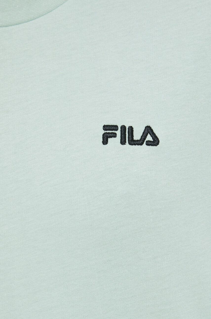 Fila tricou din bumbac culoarea turcoaz - Pled.ro