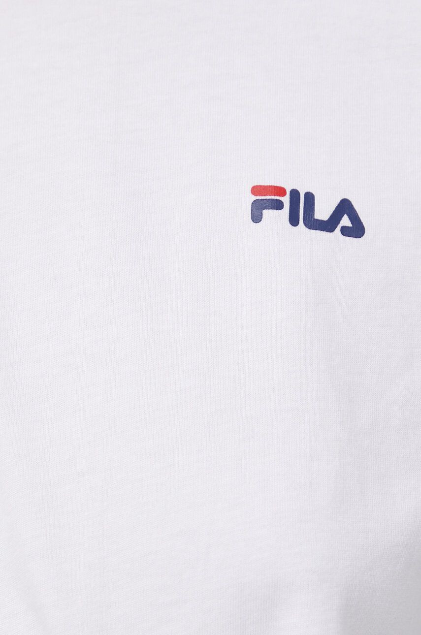 Fila tricou din bumbac (2-pack) culoarea alb - Pled.ro