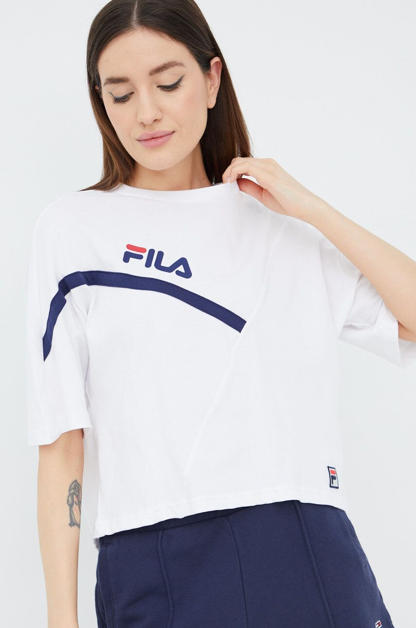 Fila tricou din bumbac culoarea roz - Pled.ro