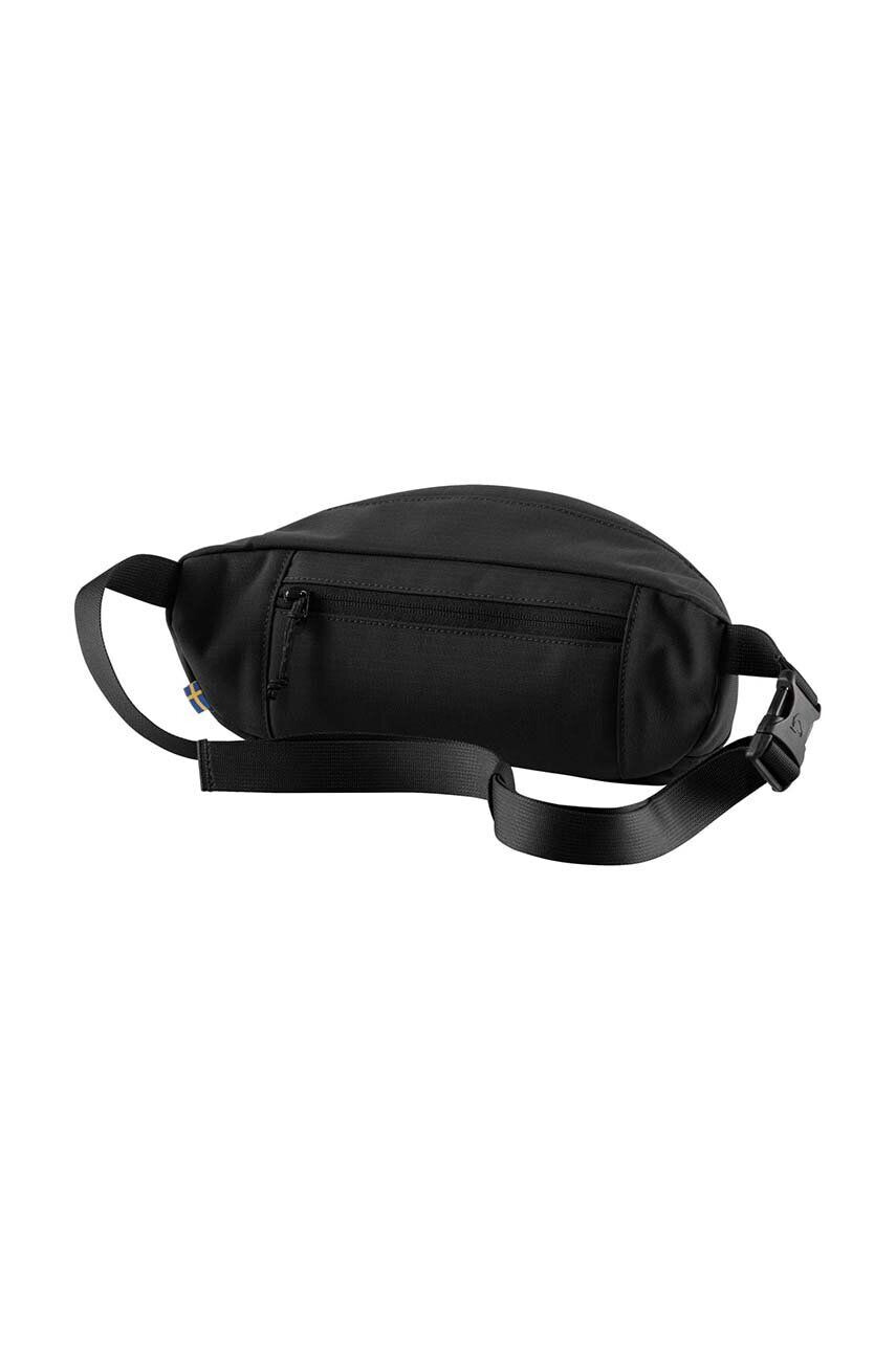 Fjallraven borsetă Ulvö Hip Pack Medium culoarea negru F23165.550 - Pled.ro