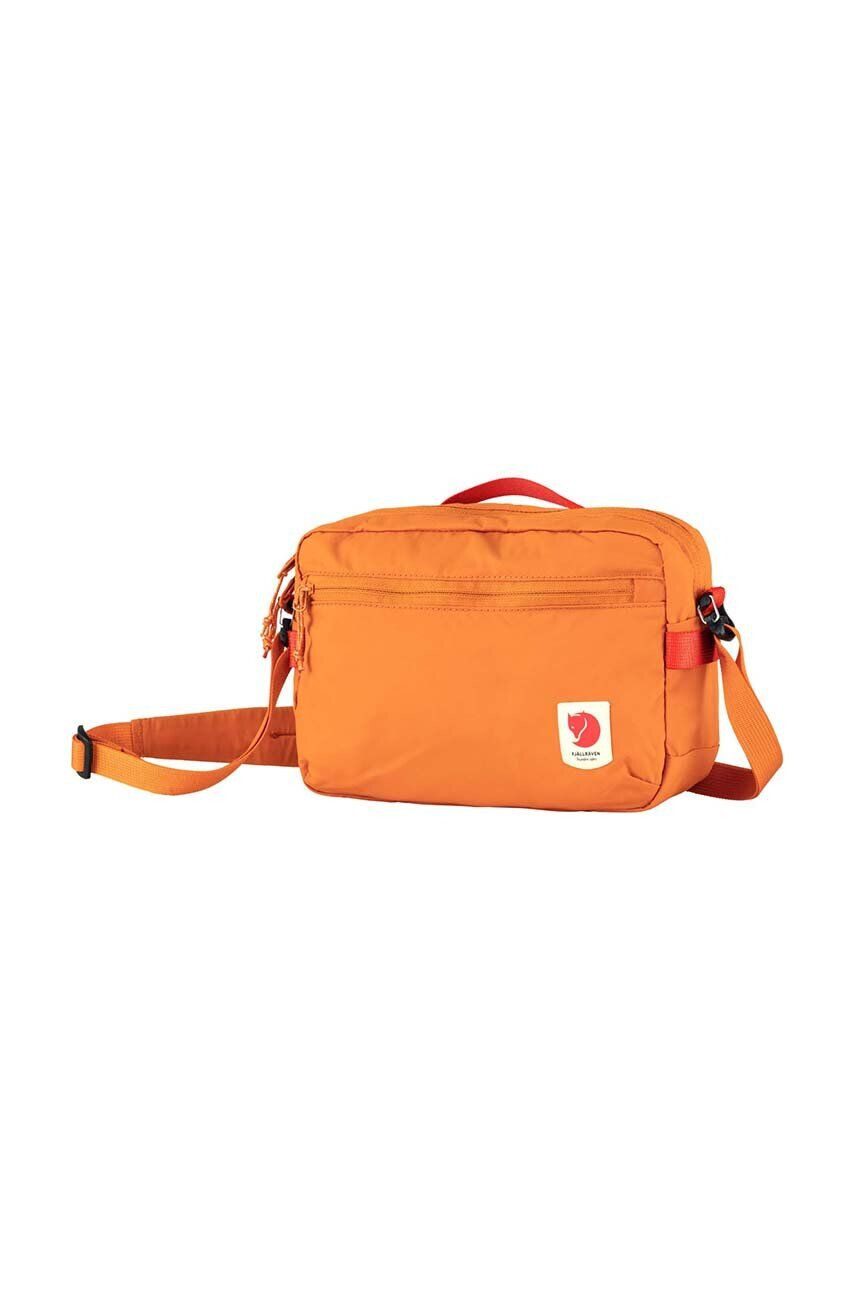 Fjallraven borsetă High Coast Crossbody culoarea portocaliu F23227.207 - Pled.ro