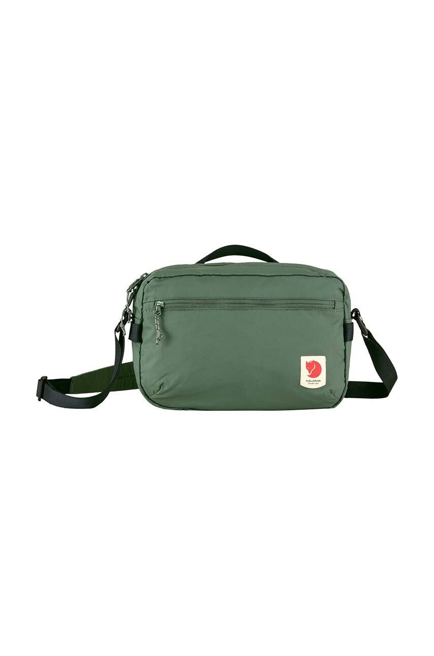 Fjallraven borsetă High Coast Crossbody culoarea verde F23227.614 - Pled.ro