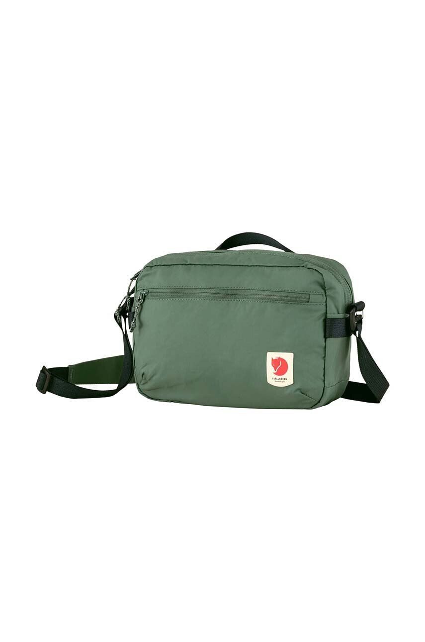 Fjallraven borsetă High Coast Crossbody culoarea verde F23227.614 - Pled.ro