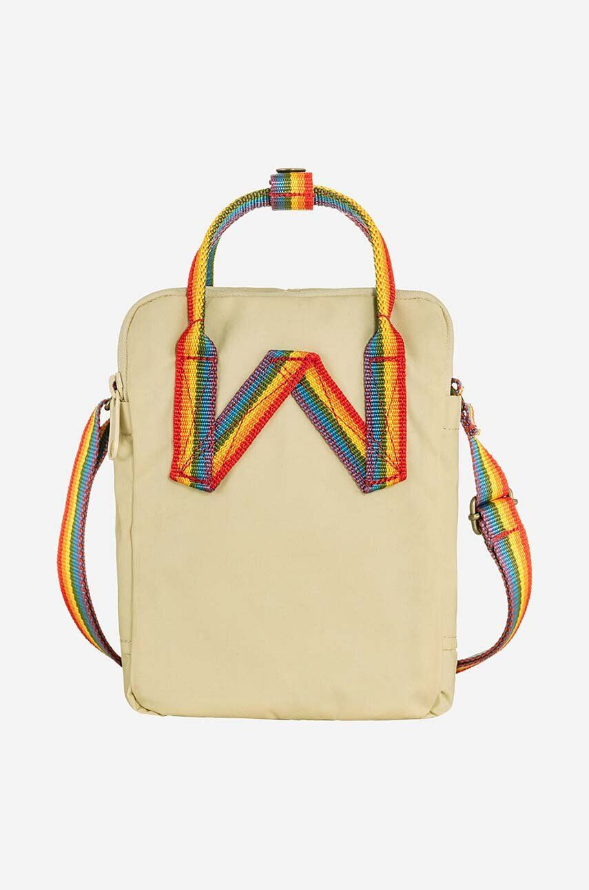 Fjallraven borsetă Kanken Rainbow Sling culoarea bej F23623.115.907-907 - Pled.ro