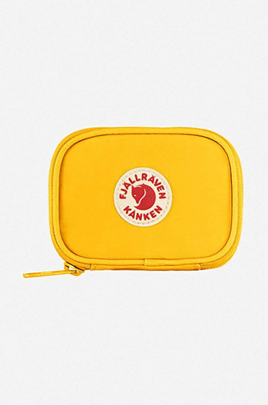 Fjallraven portofel Kanken culoarea galben F23780.141-141 - Pled.ro