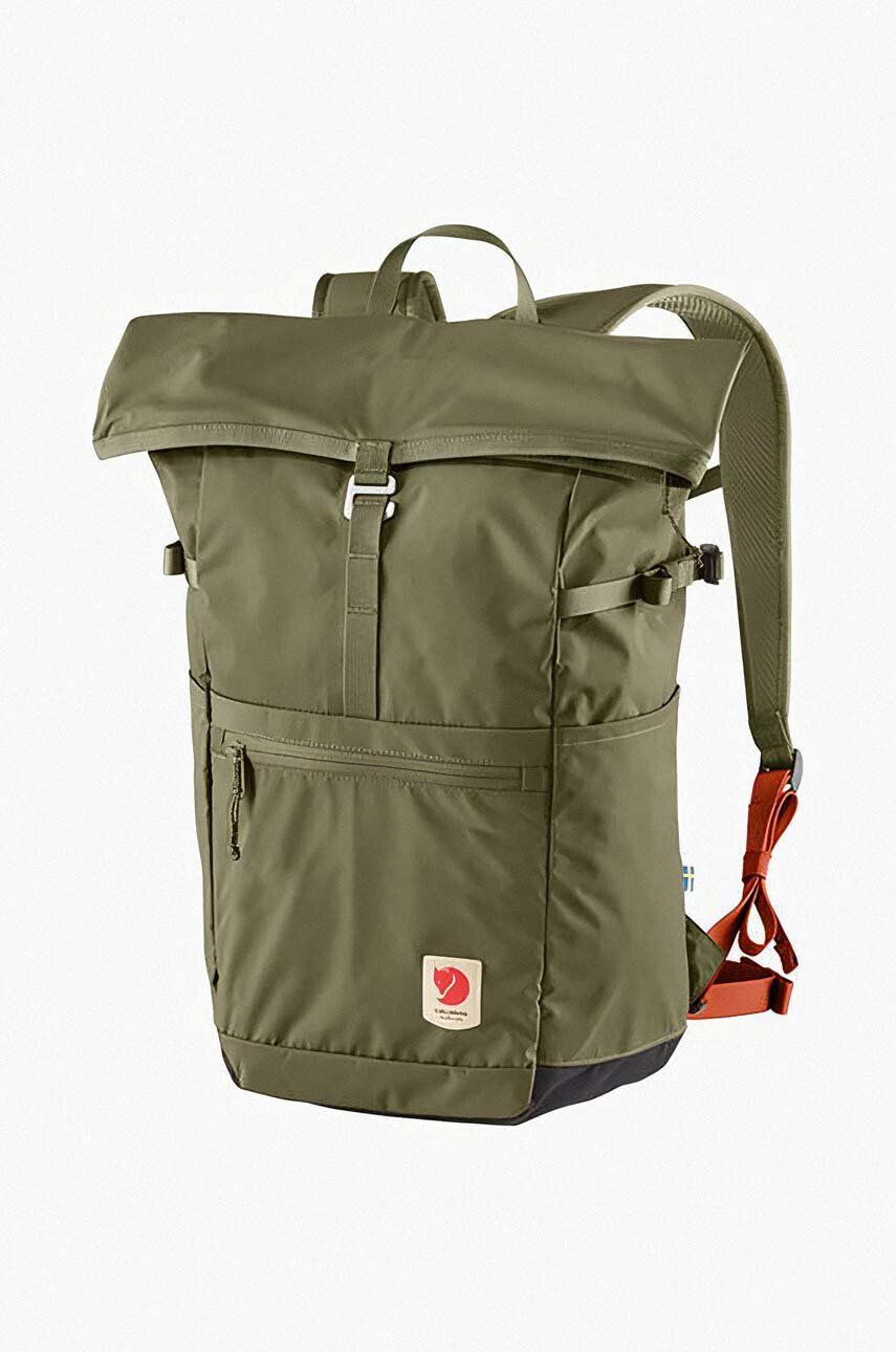 Fjallraven rucsac culoarea gri mic cu imprimeu - Pled.ro