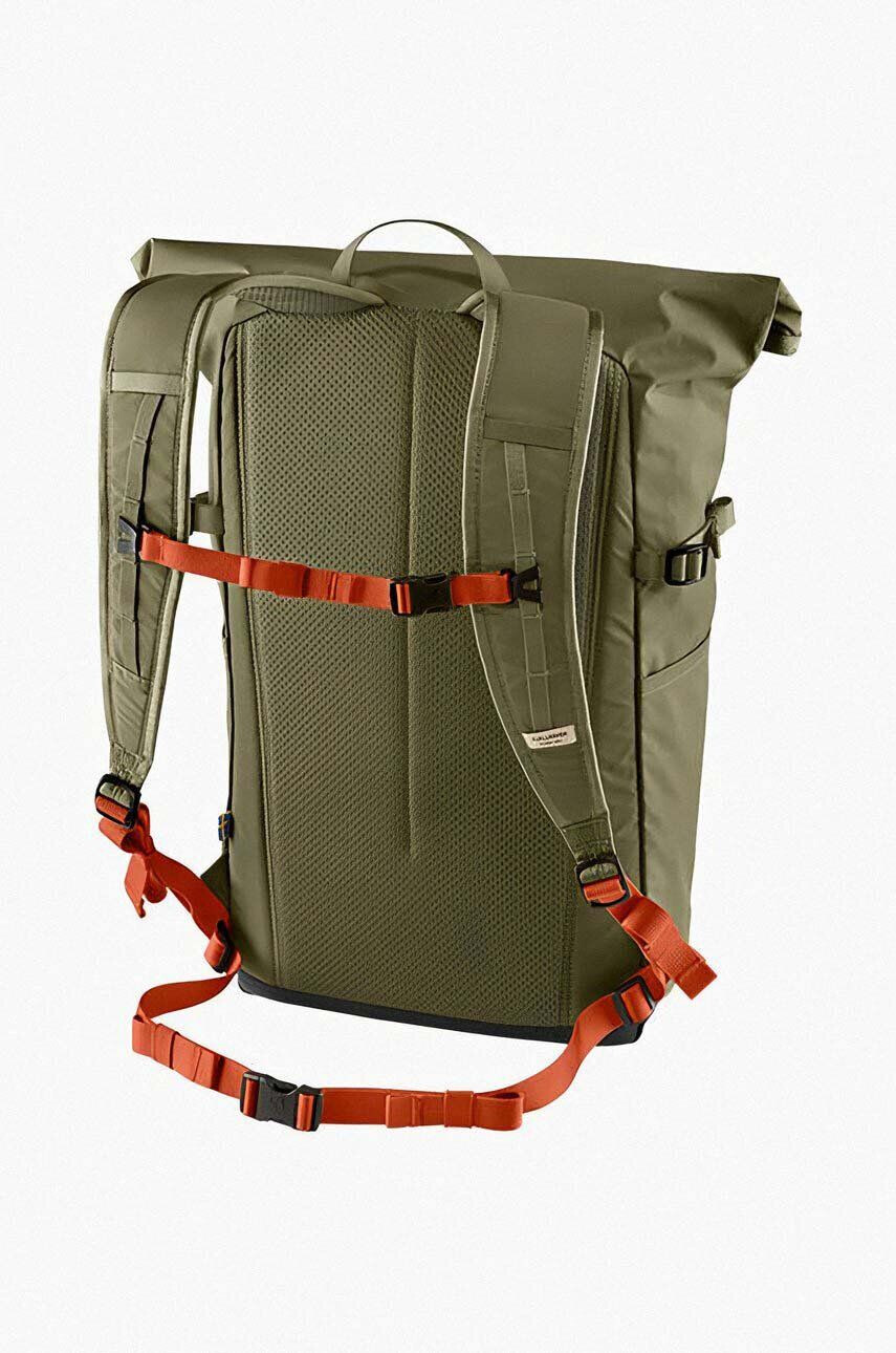 Fjallraven rucsac culoarea gri mic cu imprimeu - Pled.ro